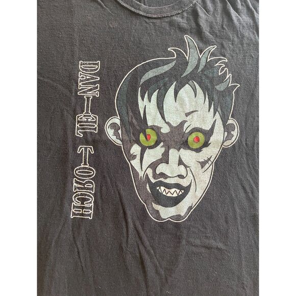RARE! Daniel Torch D-Torch WWE Wresting Vintage T-Shirt Black Graphic SIZE XL - Picture 5 of 7